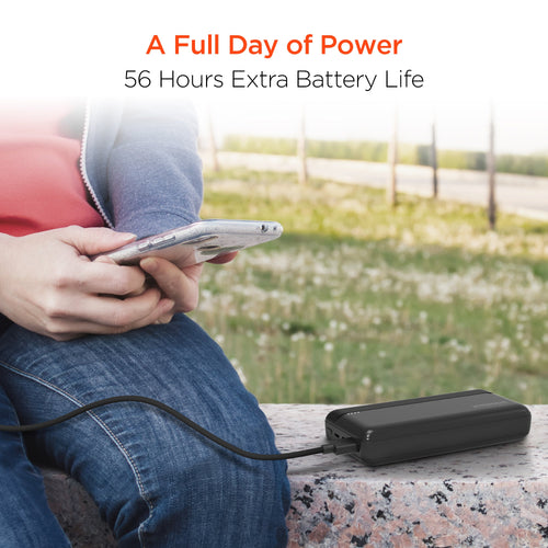 HyperGear 20000mAh power bank with 20W USB-C PD fast charging, additional view